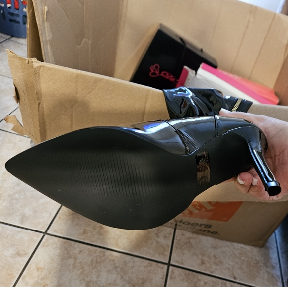 NEW Thigh High PATIN BOOTS - Picture 7 of 14